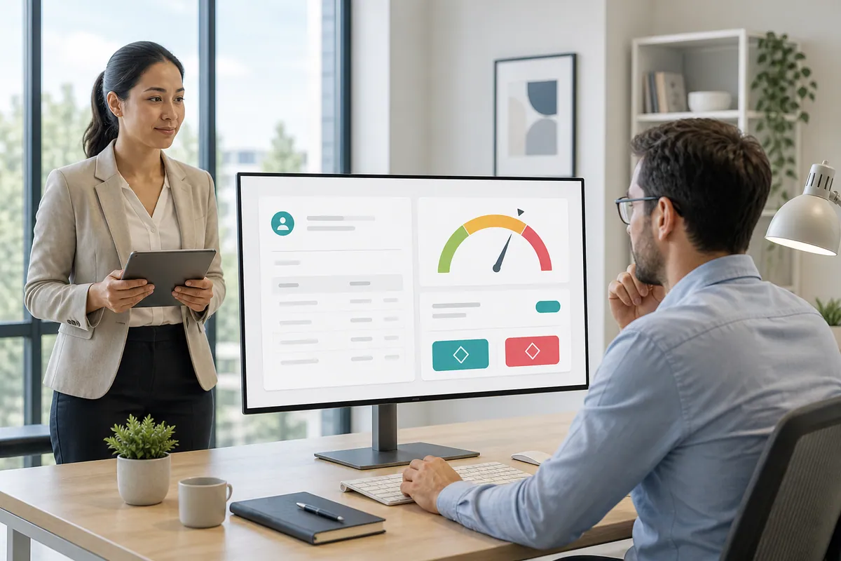 میز کار روشن فروش؛ تأیید درخواست تخفیف روی مانیتور با مسیر اختیار